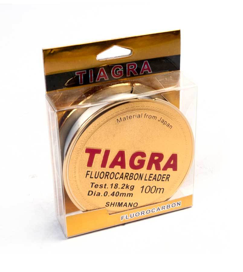 Леска Shimano Tiagra, 100м., 0,30, тест 11,95 кг. флюрокарбон 30%
