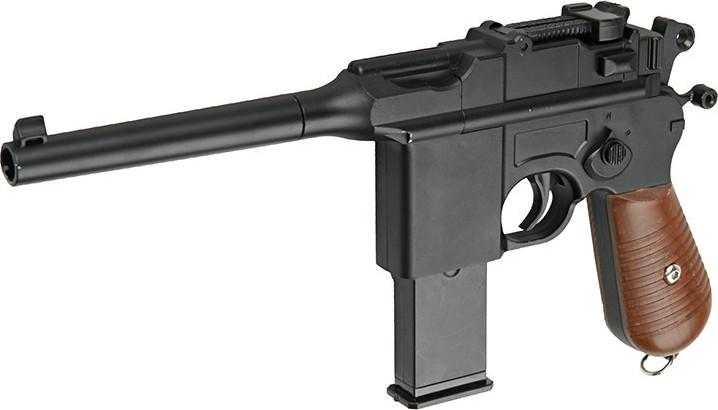 Пистолет софтэйр Galaxy G.12 пружинный, клб.: 6 мм. (мини Mauser 712)
