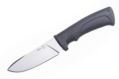 Нож Енот AUS-8, клинок-полированный, рукоять-эластрон, ножны-плс (011305) (ПП)