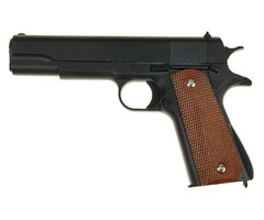 Пистолет софтэйр Galaxy G.10 пружинный, клб.: 6 мм. (Colt 1911 PD)