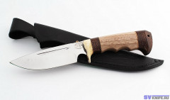 Нож Таежный 95Х18, рукоять - орех, венге (СВ)