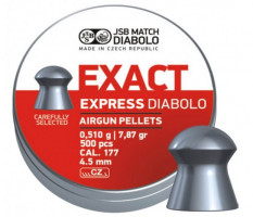 Пули JSB Diabolo Exact Express, 4,5мм., 0,51 г. (500шт.) Чехия