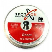 Пули Spoton Ghost, 6,35мм., 2,070 г. (150шт.)